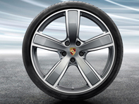 22' Cayenne 'Sport Classic' Alloy Wheels & Summer Tyres Original Porsche - 9Y0044661P