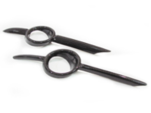 Fog lamp covers, Carbon. Porsche 987C Cayman - 98750570000