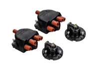 Verteilerkappe und Verteilerfingersatz. Porsche 928 S4 / 928 GT / 928 GTS - 92860221101, 92860221300 - 1235522395, 1234332386