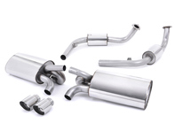 Milltek Sports Exhaust Muffler / Cat Back Resonated (quieter) Porsche 987 Gen2 Boxster S / Cayman S