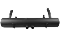 Marmitta di scarico / scatola posteriore Silenziatore. Porsche 356B/C/912 USA - 61611101005, 61611101005S, 92.311, 92311, 1620600500 - 1620600500