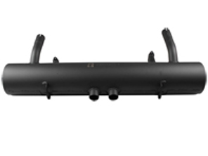 排气消声器/消音器后箱。保时捷 356B/C / 912 美国 - 61611101005, 61611101005S, 92.311, 92311, 1620600500 - 1620600500