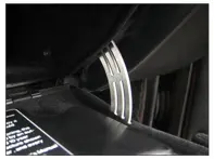 Rennline Glove box hinge /stop repair kit. Porsche 944/968 - I09