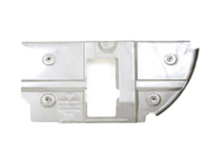 Uitlaatdemper hitteschild. Porsche 996 Turbo / 997 Turbo - 99611120772, 99611120771, 99611120872, 99611120871