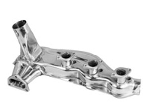 Abgaswärmetauscher, Edelstahl poliert . Porsche 911 2.7L / 911 3.0L 1974-83 / 911SC - 91.101, 91.101G, 91.101S, 1623102100, 93021102501, 1623103300, 1623103500 - 1623103500