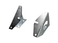 Juego de instalación portamatrículas. Porsche 912/911 1965-73 - 90170105124, 90170105125