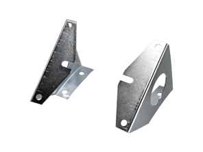 Juego de instalación portamatrículas. Porsche 912/911 1965-73 - 90170105124, 90170105125