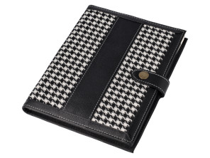Classic document folder / wallet in pepita finish for all Porsche drivers - 91148090100, PCG48090100