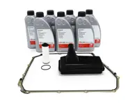 保时捷 Macan 变速箱油滤网、滤芯和油底壳垫片 - 9A732137100, 0B5321371E, PAC325330 - 100 135 0114/SK, 100 135 0114/XK