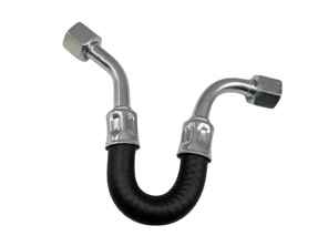 Fuel Hose Pressure Regulator to Pressure Damper. Porsche 928 S4 / 928 GTS / 928 GT - 92811027102 - PKL4BS