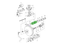 Soufflet pour servofrein. Porsche 986 / 987 / 996 / 997.1 / 997.2 1997-2012 - 99642326905