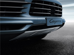 Stainless-steel skid plate (front). Porsche Cayenne (9YA) 2018>> - 9Y08078336M7