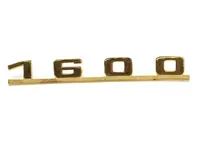 Stemma posteriore '1600', Oro. Porsche 356 - 64455931100