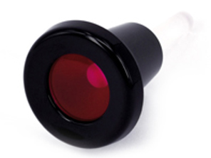 Pomo para luz de emergencia con inserto rojo. Porsche 911/912 HASTA 1968 - 90155282101