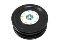 Crankshaft pulley. Porsche 965 Upgrade for single belt conversion - 96410215020