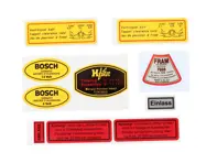 Sticker set for Porsche 356 - 64470100101