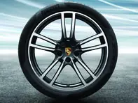 Cerchi in lega da 21' Cayenne Turbo e pneumatici estivi Porsche originali - 9Y0044660H, 9Y0044660F, 9Y0044661F