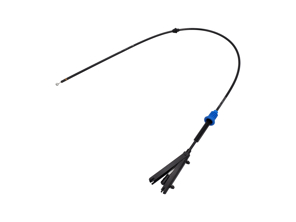 Bonnet release cable rear section. Porsche 958 Cayenne 2015>> - 95851153501
