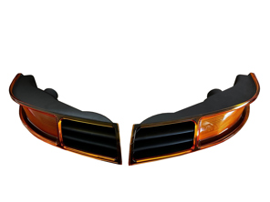 Clignotants avant style DLS. Porsche 911 (modèles F/G) / 964 / 993 - 90163140103, 90163140203