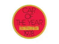 Sticker Car of the Year 1978. Porsche 928 - PAK78E, PAK78D