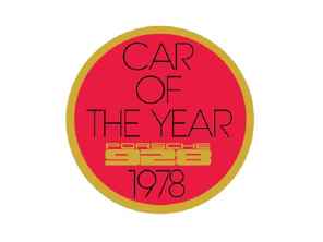 Sticker Car of the Year 1978. Porsche 928 - PAK78E, PAK78D