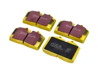 EBC YELLOW Brake Pads 'Fast Road'. Porsche 930 / 965 / 964 / 993 / 928 / 944 / 968 - 95135193908, 96535293904, 95135193909, 96535293905, 93035193805, 95135193904, 96435193902, 96435193903, 96435193905