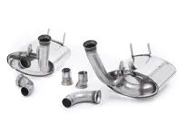 Silenziatore/silenziatore di scarico sportivo Milltek, design posteriore a coppa. Porsche 997 Carrera - 99711121203, 99711123203, 99711141204, 99711143204, 99711110500, 99711110600, 99711161103, 99711121103 - SSXPO031