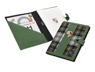 Cartella portadocumenti Porsche Classic '50 Years 911 Turbo', verde - PCG480931A