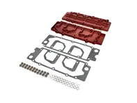 Camshaft Engine Lower Cover Kit - Alloy in Red  Porsche 911 1968-89 - 93010511605, 90003101430, 90008400402, 93010519507