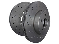 EBC D Series Premium OE Replacement (Drilled) Rear. Porsche 987 Boxster / Cayman  D1668D - 98735240101