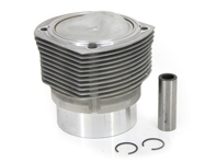 Motor zuiger en cilinder. Porsche 356 1600cc / 55KW 75 PK - 61610390600, 61610390601, 61610390690, 5033790