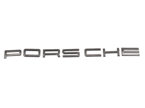Badge « PORSCHE » pour couvercle arrière – Gris agate – pour Porsche 95B-3 Macan T 2022>> - 95B853687B