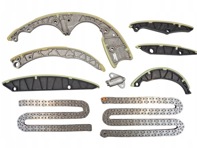Kit de cadena de distribución con carriles guía. Porsche 958 Cayenne / 95B Macan / 970 Panamera - 95810506500, 95810506600, 95810506700, 95810506900, 95810506800, 95810517000, 958109252, 958105467, 95810546713, 95810546712, 95810546711, 958105507, 95810550723, 95810550721, 95810550720, 95810516911, 95810516910 - 59836Set
