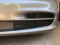 Front bumper side grille wire mesh kit. Porsche 996 Gen 2