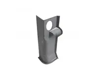 Deurscharnierstijl binnen. Porsche 356 / 356A - 64450102105, 64450102205 - PP104HL, PP104HR