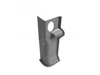 Door hinge pillar inner. Porsche 356 / 356A - 64450102105, 64450102205 - PP104HL, PP104HR