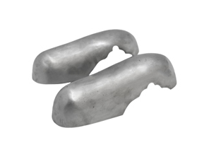 Bumper overrider paar, Porsche 356 Pre-A 1950-52 - 35658171, 356 58171, 35658172, 356 58172 - PP125BG, P125BG