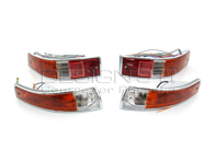 Kit indicatori di direzione e lente anteriore e posteriore Porsche 911 SWB - 90163140100, 90163140200, 90163140300, 90163140400