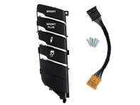 Panel de control de la consola central con botones, Izquierda. Porsche 95B Macán - 95B907041, 95B907041ACDML, 95B907041QDML, 95B907041Q, 95B907041A