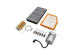 Motorwartungssatz – Luft-/Kraftstoff-/Ölfilter, Zündkerzen & mehr – für Porsche 986 Boxster 2.5L 1997–1999 - 99610722560, 99610731351, 0PB115499A, 99611025301, 99611013103, 99611013104, 90012310630, 99657221901, 99657221902, 99657121903, 99757121900, 99757121901, 99757121902, 99917020190