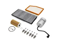 Kit d'entretien moteur : filtres à air, à carburant, à huile, bougies d'allumage et plus encore – pour Porsche 986 Boxster 2.5 L (1997-1999) - 99610722560, 99610731351, 0PB115499A, 99611025301, 99611013103, 99611013104, 90012310630, 99657221901, 99657221902, 99657121903, 99757121900, 99757121901, 99757121902, 99917020190