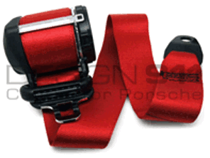 Cinturones de Seguridad Delanteros Coupé en ROJO. Porsche Caimán 987C - 98780303303N13, 98780303305N13