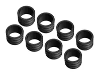 进气口橡胶套管，一套8个。适用于保时捷928（1978-84年款）。 - 92811015801, 92811015800