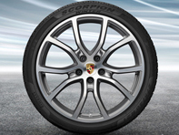 21' Cayenne Exclusive Design Alloy Wheels & Winter Tyres Original Porsche - 9Y0044630J