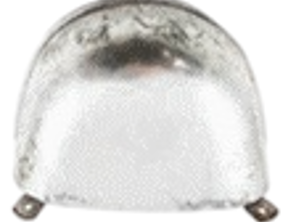 隧道检查盖铝制。保时捷 356 / 356A T1 - 35649921, 356 49921 - PRS45