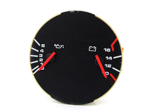 Volt and oil instrument indicator. Porsche 928 - 92864196203