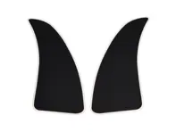 Stone chip guards set black Porsche Boxster 986 / 987 Boxster / Cayman - 98750482501, 98750482601 - SG986B