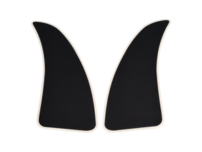 Stone chip guards set black Porsche Boxster 986 / 987 Boxster / Cayman - 98750482501, 98750482601 - SG986B