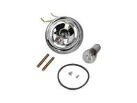 Lamphouder voor richtingaanwijzer, chroom. Porsche 356 B/C - 64463140105, 64463140106 - 1695452000