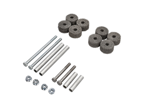 Kit di montaggio staffe silenziatore di scarico. (20 pezzi) Porsche 996 / 997 / 997.2 - 99711122930, 99611123000, 90037810501, 90037818301, 99611123100, 90038000501